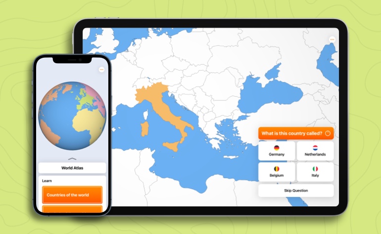 App Geographie Trainer